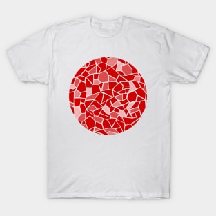 Mosaico Gaudi Rojo T-Shirt